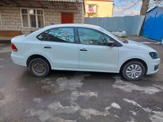 2019 Volkswagen Polo V Рестайлинг, белый, 880000 рублей, вид 2