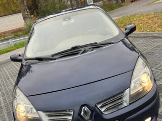 2008 Renault Scenic Grand II Рестайлинг, синий, 470000 рублей, вид 3