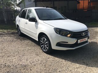 2020 Lada (ВАЗ) Granta I Рестайлинг, белый, 850000 рублей, вид 3