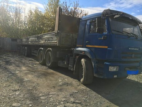 2017 КамАЗ 65116, синий, 5500000 рублей, вид 1