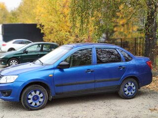 2015 Lada (ВАЗ) Granta I, синий, 500000 рублей, вид 1