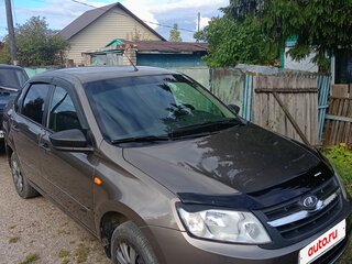 2016 Lada (ВАЗ) Granta I, серый, 430000 рублей, вид 3
