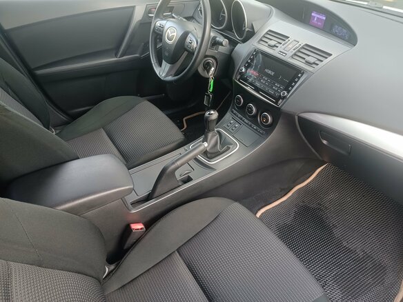 2012 Mazda 3 II (BL) Рестайлинг, белый, 750000 рублей - вид 8