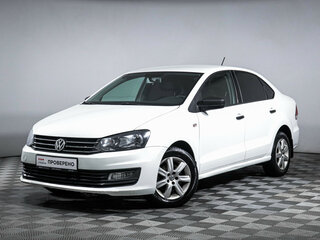 2018 Volkswagen Polo V Рестайлинг, белый, 899000 рублей, вид 1