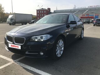 2014 BMW 5 серии 528i xDrive VI (F10/F11/F07) Рестайлинг, синий, 1890000 рублей, вид 1