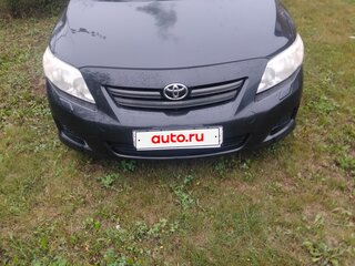 2008 Toyota Corolla X (E140, E150), чёрный, 750000 рублей, вид 1