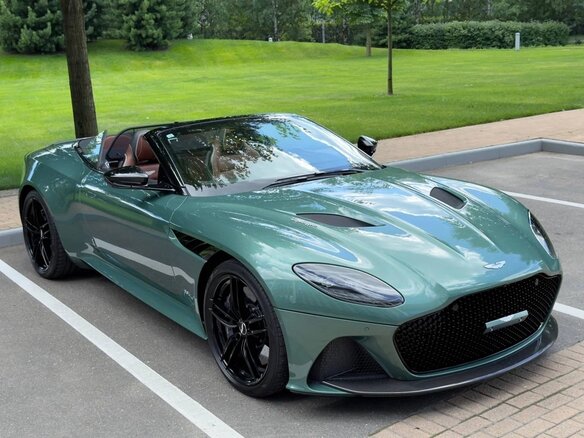 2021 Aston Martin DBS Volante III, зелёный, 25500000 рублей - вид 14