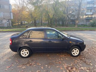 2007 Lada (ВАЗ) Kalina I, фиолетовый, 130000 рублей, вид 2