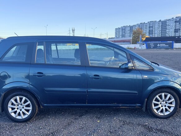 2007 Opel Zafira B, зелёный, 495000 рублей - вид 1