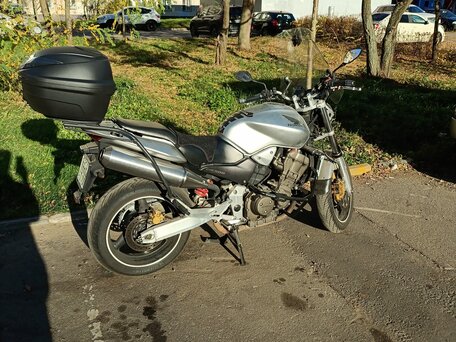 2002 Honda CB 900F Hornet, серебристый, 450000 рублей, вид 3