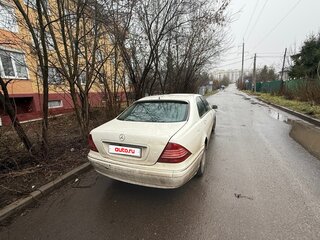 2001 Mercedes-Benz S-Класс 320 IV (W220), белый, 650000 рублей, вид 5