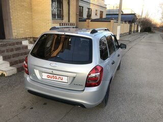 2015 Lada (ВАЗ) Kalina II, серый, 585000 рублей, вид 1