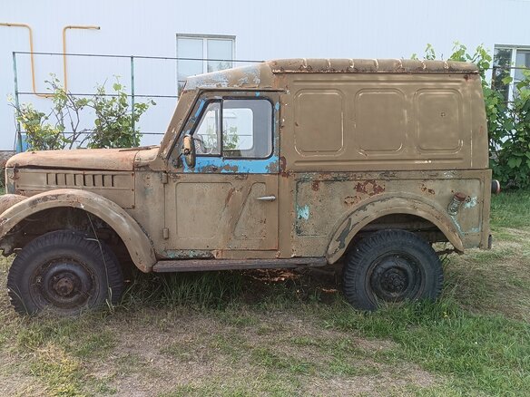 1962 ГАЗ 69, зелёный, 64000 рублей - вид 5