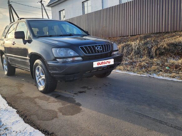 2001 Lexus RX 300 I, чёрный, 900000 рублей - вид 7