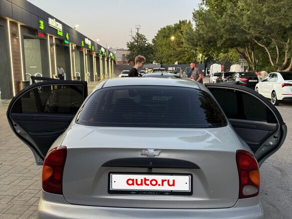 2007 Chevrolet Lanos I, серебристый, 370000 рублей - вид 2