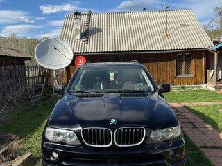 2005 BMW X5 4.4i I (E53) Рестайлинг, чёрный, 1000000 рублей, вид 3