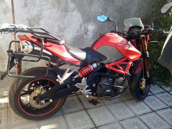 2012 Stels 600 Benelli, красный, 330000 рублей - вид 1
