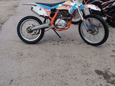 2017 Kayo K1 250 MX, белый, 105000 рублей, вид 1