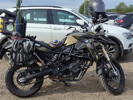 2013 BMW F 800 GS, зелёный, 585000 рублей, вид 2
