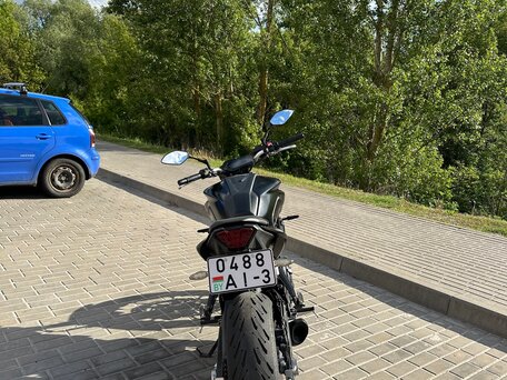 2022 Yamaha MT-07 (FZ-07), чёрный, 800000 рублей, вид 4