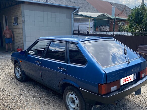 1996 Lada (ВАЗ) 2109, синий, 225000 рублей - вид 5