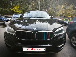 2015 BMW X6 30d II (F16), чёрный, 3750000 рублей, вид 3