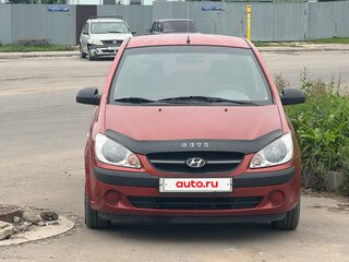 2007 Hyundai Getz I Рестайлинг, красный, 525000 рублей, вид 2