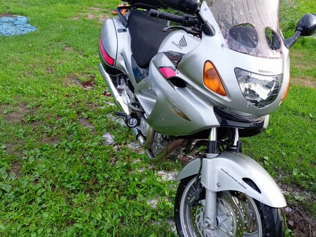 2002 Honda NT650V Deauville, серый, 390000 рублей, вид 3