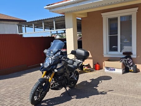 2015 Suzuki V-Strom 1000, чёрный, 750000 рублей, вид 1