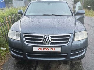 2004 Volkswagen Touareg I, зелёный, 765000 рублей, вид 1