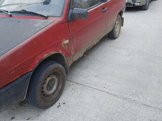 1992 Lada (ВАЗ) 2108 21086, красный, 45000 рублей, вид 4