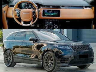 2017 Land Rover Range Rover Velar I, чёрный, 3580000 рублей, вид 3