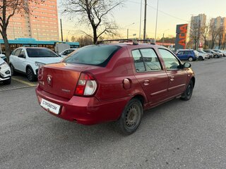 2006 Renault Symbol I Рестайлинг, красный, 222000 рублей, вид 5