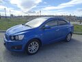 2013 Chevrolet Aveo II, синий, 725000 рублей