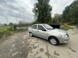 2013 Lada (ВАЗ) Granta I, серебристый, 290000 рублей, вид 3