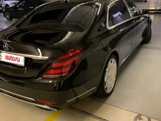 2018 Mercedes-Benz Maybach S-Класс 450 I (X222) Рестайлинг, чёрный, 6500000 рублей, вид 4
