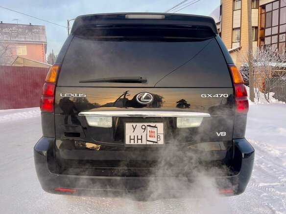 2005 Lexus GX 470 I, чёрный, 2350000 рублей - вид 8