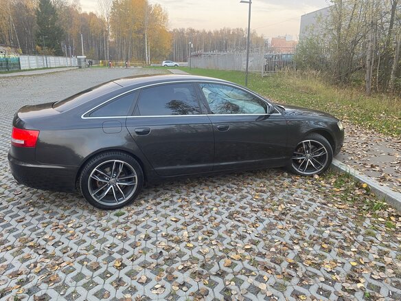 2006 Audi A6 III (C6), чёрный, 1150000 рублей - вид 4