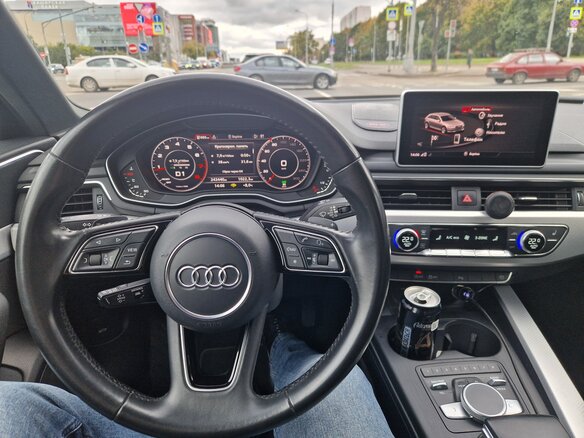 2019 Audi A4 V (B9), чёрный, 2200000 рублей - вид 5