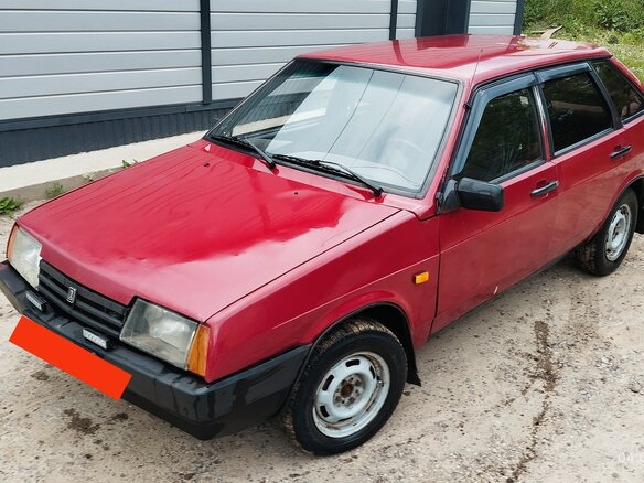 1997 Lada (ВАЗ) 2109, красный, 145000 рублей - вид 1