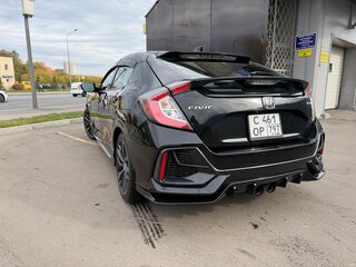 2019 Honda Civic X Рестайлинг, чёрный, 2270000 рублей, вид 4