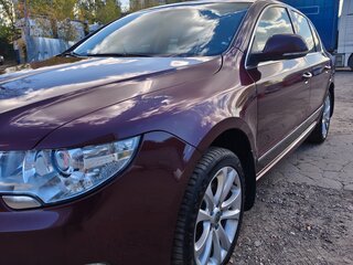 2011 Skoda Superb DSG II, красный, 1250000 рублей, вид 5