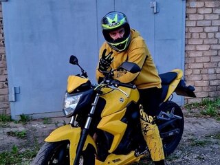 2012 Sym Wolf T2, жёлтый, 180000 рублей, вид 5