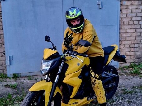 2012 Sym Wolf T2, жёлтый, 180000 рублей, вид 5