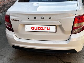 2018 Lada (ВАЗ) Granta I Рестайлинг, белый, 520000 рублей, вид 3