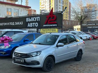 2019 Lada (ВАЗ) Granta I Рестайлинг, серый, 699000 рублей, вид 1