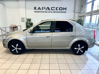 2012 Renault Logan I Рестайлинг, бежевый, 450000 рублей, вид 5