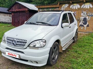 1999 Mercedes-Benz M-Класс 320 I (W163), белый, 550000 рублей, вид 1