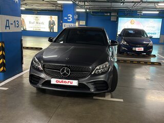 2019 Mercedes-Benz C-Класс 300 d IV (W205) Рестайлинг, серый, 3549000 рублей, вид 4