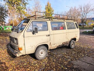 1986 Volkswagen Transporter 4-speed T3, бежевый, 150000 рублей, вид 5